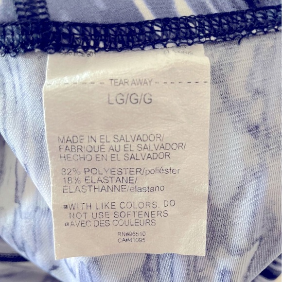 Blue Under Armor High Waist Crop Legging - Picture 3 of 4